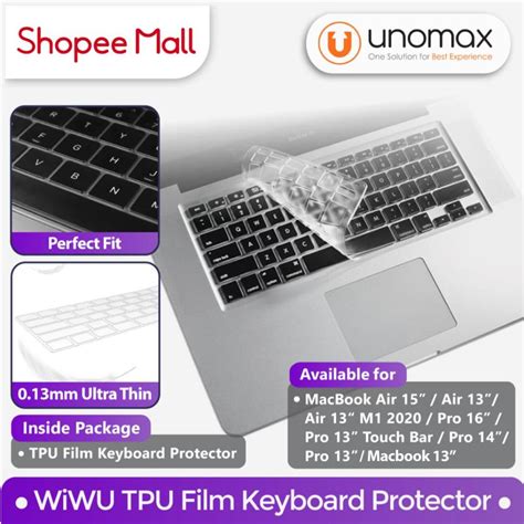 Jual Keyboard Protector MacBook Air 13 Pro 13 Touch Bar Pro 14