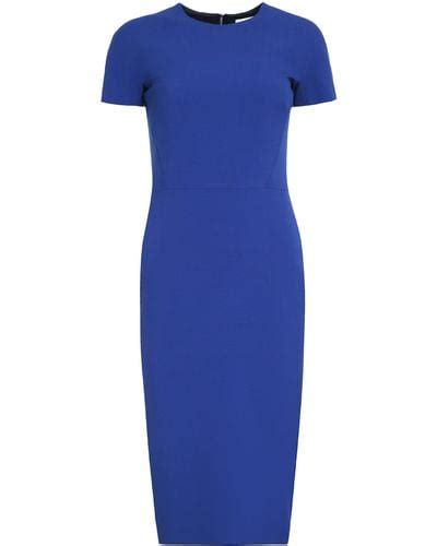 Blue Victoria Beckham Dresses For Women Lyst