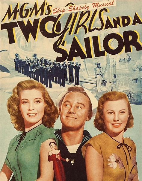 Two Girls And A Sailor 1944 Musical June Allyson Gloria Dehaven Van