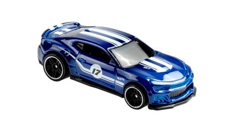 Машинка Базова Hot Wheels Camaro ZL Then and Now GTC Blue купити в інтернет