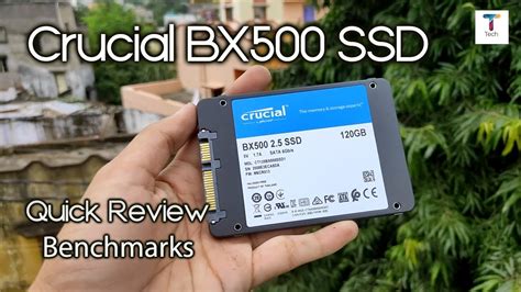 Crucial Bx Gb Ssd Quick Review Benchmarks In Hindi Youtube