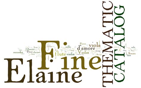 Elaine Fine's Thematic Catalog: Transcription: Tchaikovsky November ...