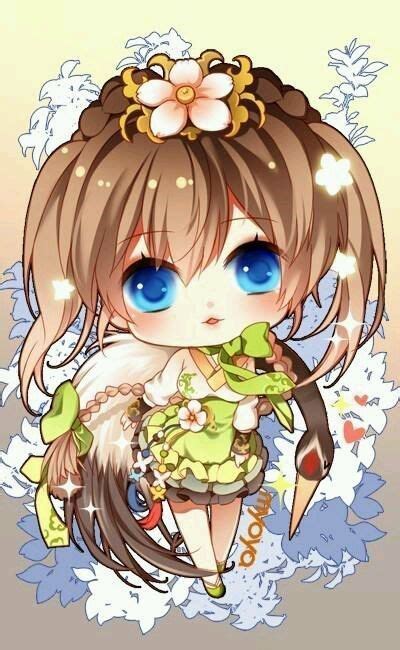 壹噸采集到q的萌的有爱的1841图花瓣游戏 Cute Anime Chibi Chibi Kawaii Chibi