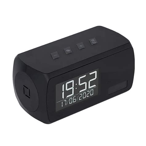 Reloj Esp A Hd P Smart Home Wi Fi Ip Vigilancia Discreta