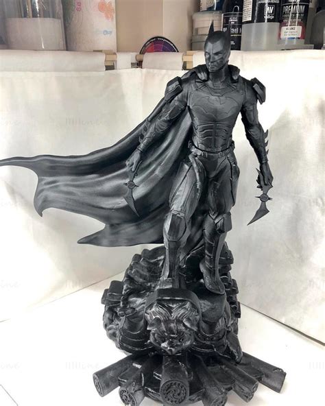 Batman Samurai D Model Ready To Print Stl