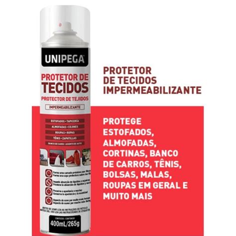 Protetor De Tecidos Impermeabilizante Spray Ml Unipega Shopee Brasil