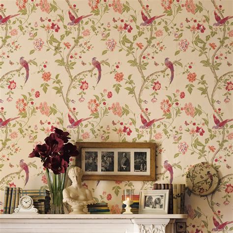 Laura Ashley Wallpaper Peacock Laura Ashley Plc Was Founded By Laura