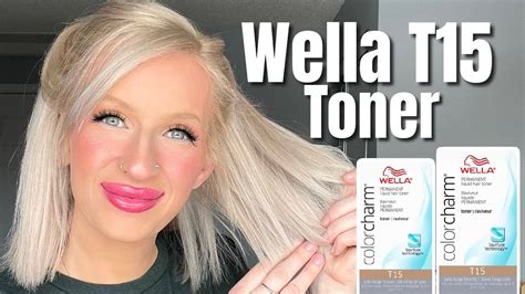 Wella T Toner Pale Beige Blonde Youtube