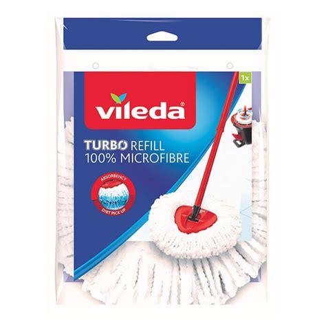 Насадка для швабры Vileda Турбо 2 в 1 "Легкий отжим" Easy Wring ...
