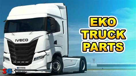 Pièces détachées pour camions EKO v2 5 5 ETS2 ETS2 Mod ATS Mod