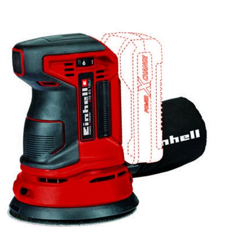 Ponceuse Excentrique TE RS 18 Li Solo 125 Mm EINHELL Bricozor