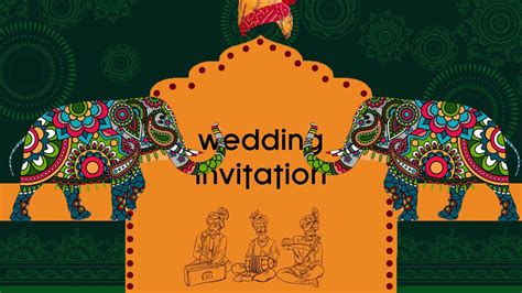 Rajasthani Wedding Invitation Video Marwari Wedding Invitation Video