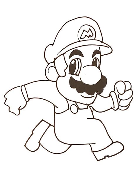 Mario Coloring Pages (Free Printable PDF)