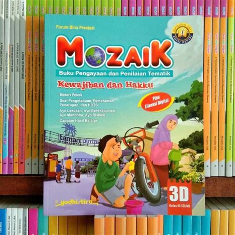 Jual Mozaik 3d Untuk Sd Kelas 3 Buku Pengayaan Dan Penilaian Tematik