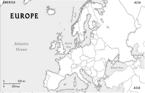 Europe Map Quiz Diagram Quizlet