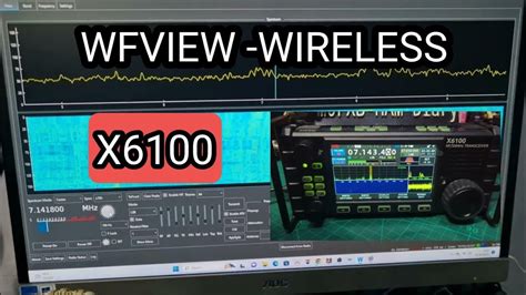 X6100 - WIRELESS WFVIEW SET UP-NEW FIRMWARE 2023 - YouTube