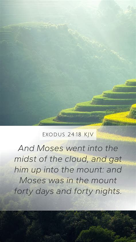 Exodus Kjv Mobile Phone Wallpaper And Moses Went Into The Midst