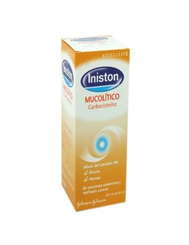 Iniston Mucolitico Mg Ml Solucion Oral Frasco De Ml