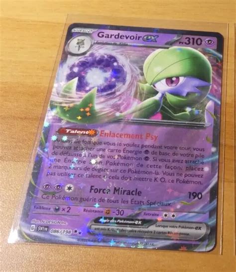 POKEMON ECARLATE ET VIOLET FRANCAISE CARD CARTE Gardevoir EX 086 198