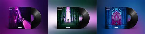 Purple Haze - 3 Single Covers on Behance