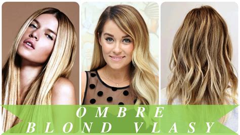 Ombre Blond Vlasy Youtube