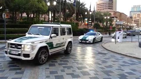 Dubai Police Super Exotic Cop Cars Fleet YouTube