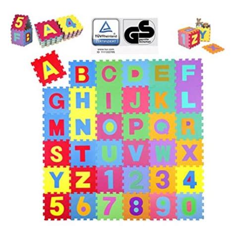 Tapis De Jeu Alphabet En Mousse Tapis De Jeu