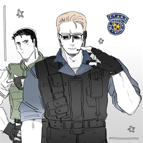 Residentevil Albertwesker Chrisredfiled