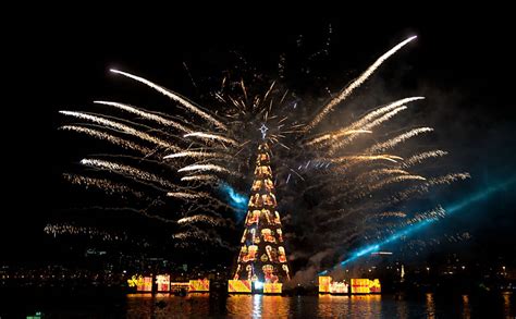 Rvore De Natal Na Lagoa Rodrigo De Freitas Cotidiano