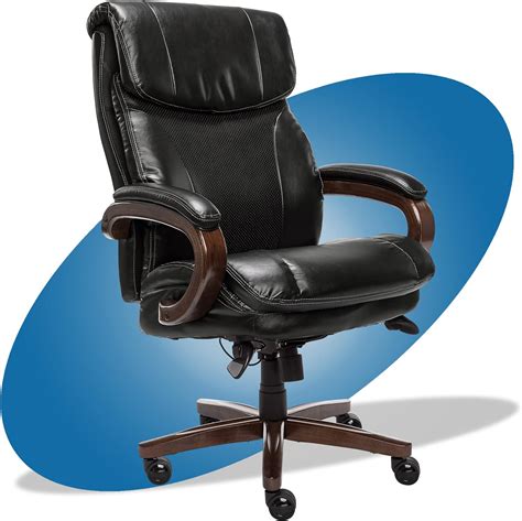 La Z Boy Trafford Big And Tall Executive Office Chair With Air Technology High Back