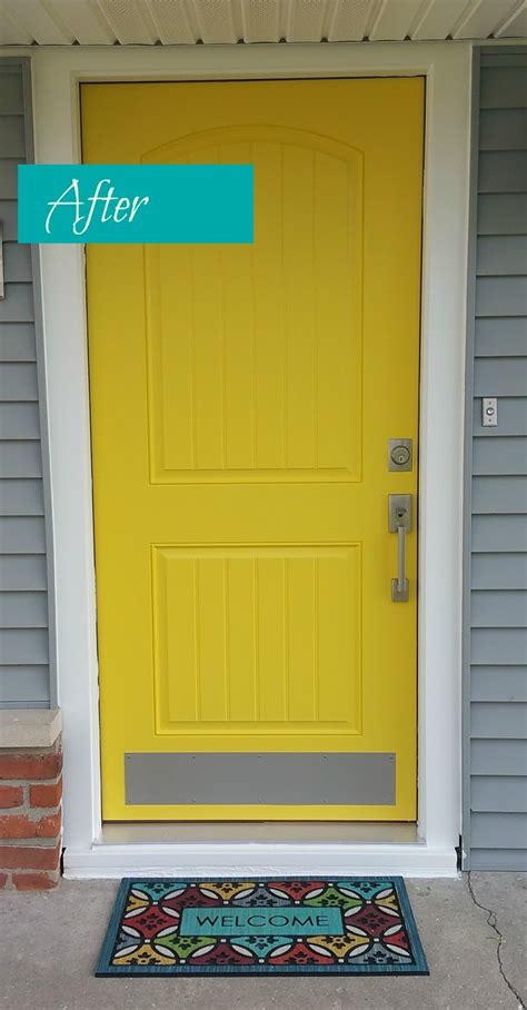 DIY Front Door: Before and After Makeover - Finding Faith's Future