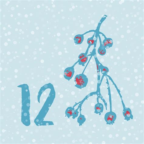 Premium Vector Page Advent Calendar 25 Days Of Christmas With Space