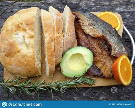 Herring Fish Tradition Serbian Sliced Bread Under The Name Pogaca