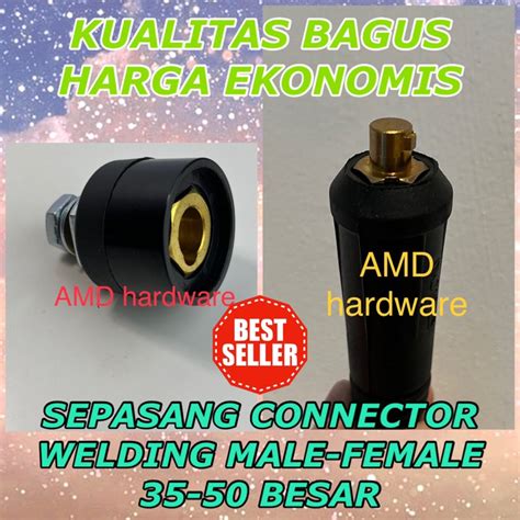 Jual Connector Welding 35 50 Besar Kecil 10 25 Socket Sambungan Kabel