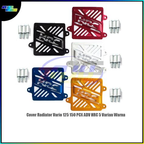 Jual Tutup Radiator Vario 125 Cover Radiator Vario 150 Hrc Bahan Alumunium 5 Varian Warna Pnp