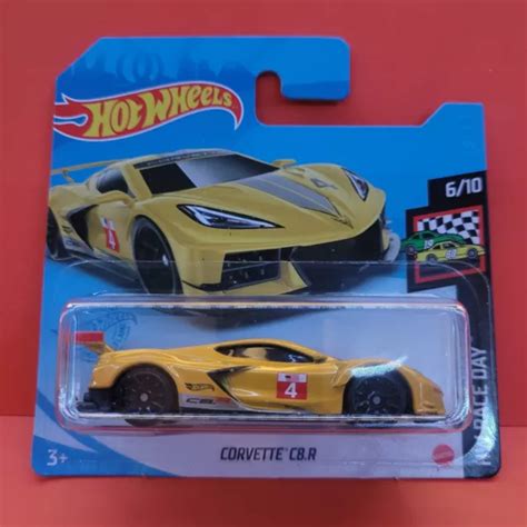 Hot Wheels Corvette C R Hw Race Day Yellow