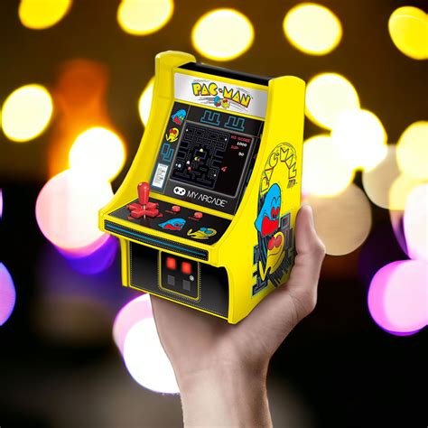 Mini Borne D Arcade Pac Man My Arcade Plongez Dans La Nostalgie Du