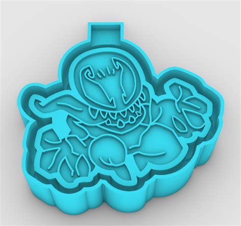 Stl File Venom Freshie Mold Silicone Mold Box・3d Printing Template To Download・cults