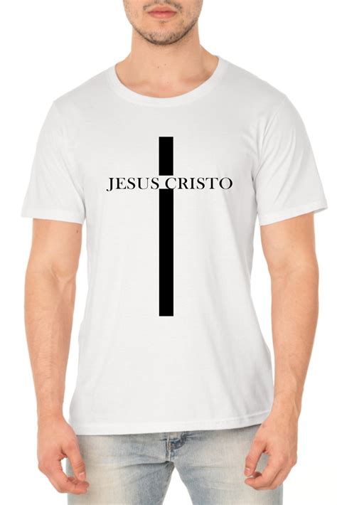 Camiseta Masculina Jesus Cristo Elo Produtos Especiais