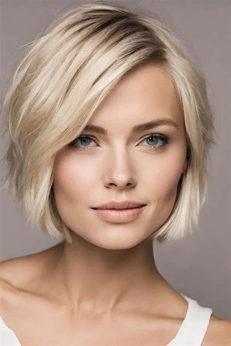 Pin By Sienna On Hair Short Blonde Hair Messy Short Hair Short Hair Cuts