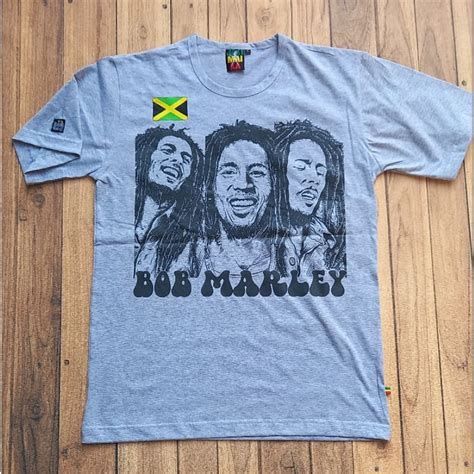 Jual Kaos Bob Marley Tshirt Bob Marley Baju Rege Baju Jamaica Tshirt