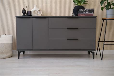 Комод KOKORO-Mebel Грейс, 135.5x44.4x74 см, 3 ящ. купить c доставкой на ...
