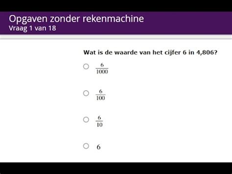 Facet Rekenen F Vraag Vd Youtube