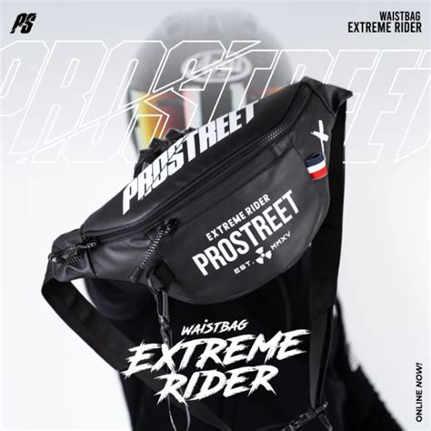 Jual Prostreet Waistbag Extreme Rider V New Original Shopee