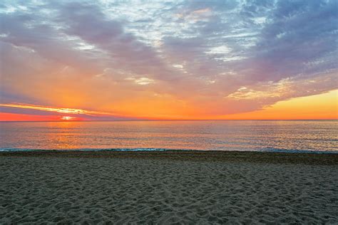 Sunrise On Salisbury Beach North Shore Massachusetts Photograph By Toby Mcguire Fine Art America