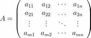 Matrizes tipos de matrizes operações resumo Matemática InfoEscola