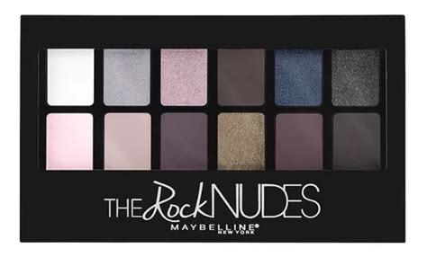 Paleta De Sombras De Ojos The Rock Nudes Maybelline Regalo Meses