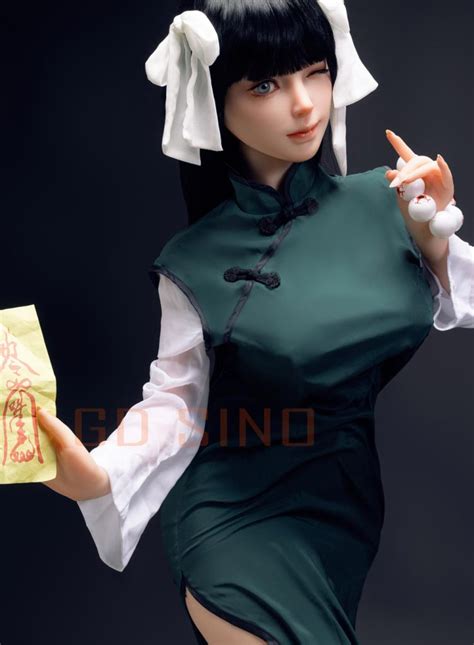 Cm Ft Silicone Sex Doll Gd Sino G Juicy Peach In Cheongsam