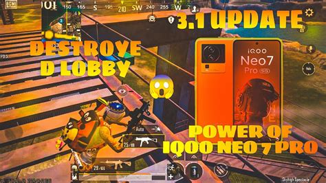 POWER OF IQOO NEO 7 PRO UNDER 30K BGMI AGGRESSIVE CLUTCHES PUBG