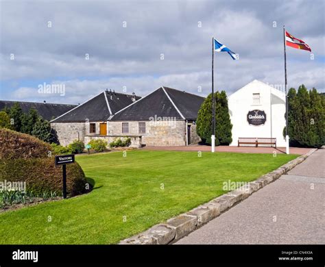 Visitors Entrance To Glenfiddich Whisky Distillery In Dufftown Moray